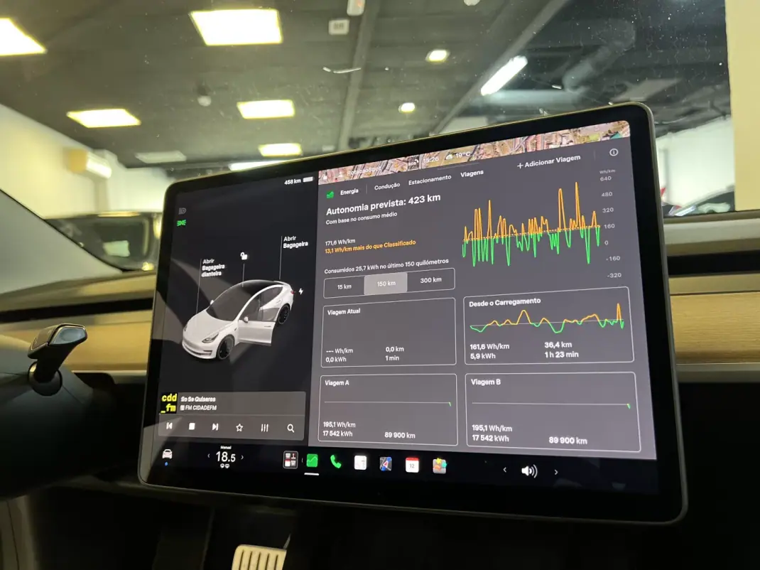 Tesla Model 3 2021 - 31990 EUR, 85000 km - AUTO.MOTO.pt - 85000km - foto 22 de 45