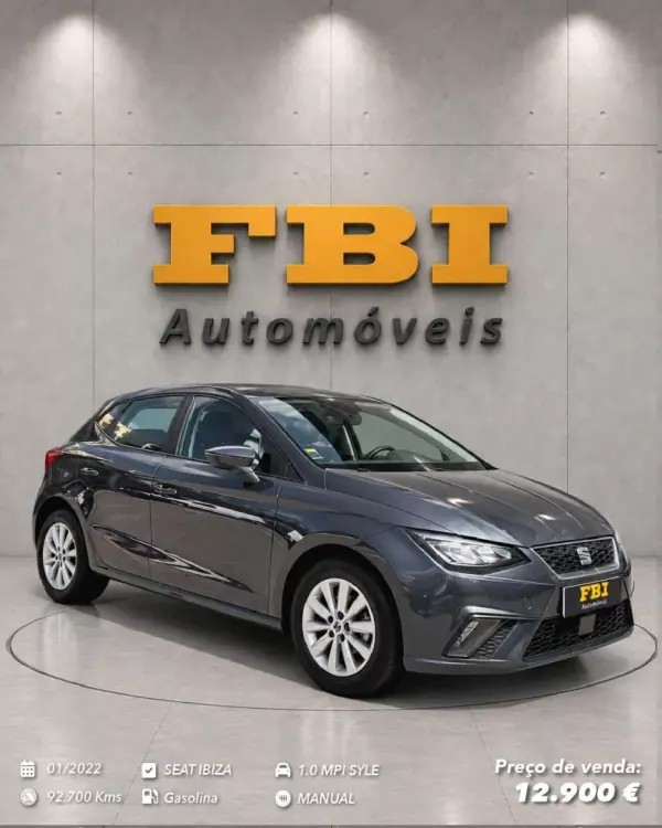 SEAT Ibiza 1.0 MPI Style 2022 Gasolina