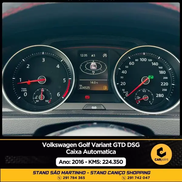 Volkswagen Golf 2016 - 18900 EUR, 224350 km - AUTO.MOTO.pt - 224350km - foto 10 de 10