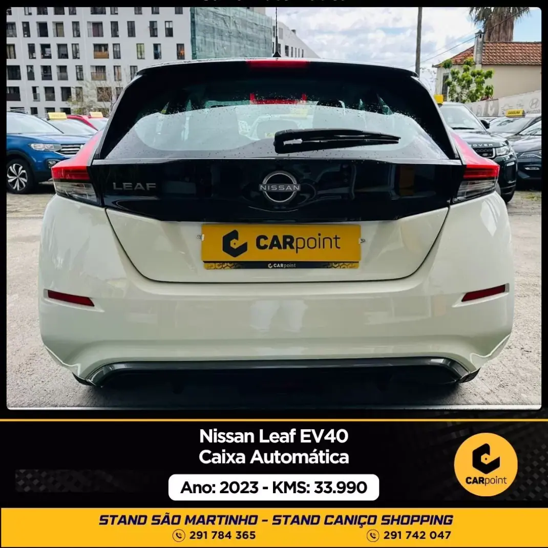 Nissan Leaf 2023 - 22900 EUR, 33990 km - AUTO.MOTO.pt - 33990km - foto 4 de 10