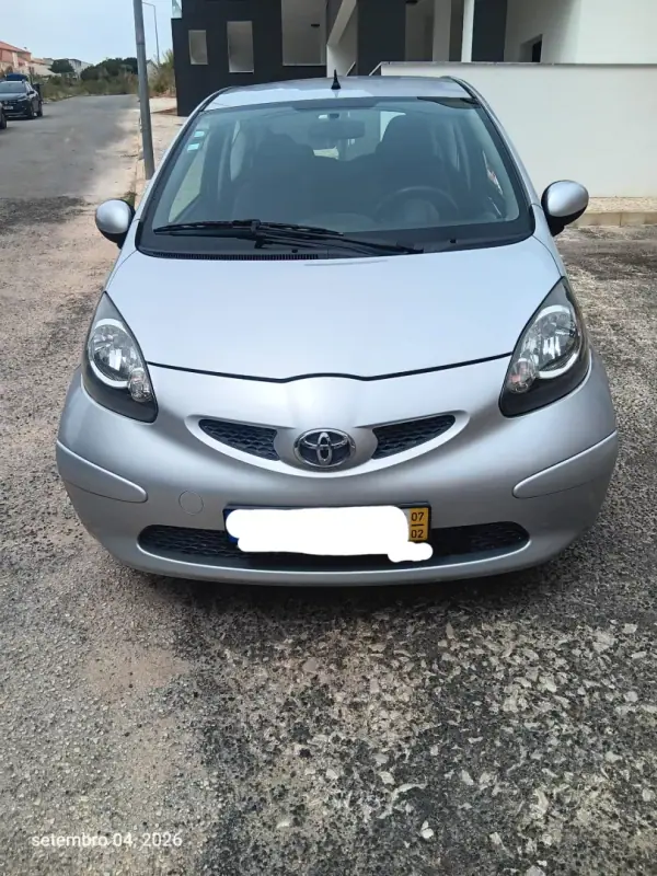 Toyota Aygo 1.0 Style Pack 2007 Petrol — 161 000 km · Lisbon Toyota Aygo 1.0 Style Pack 2007 Petrol
