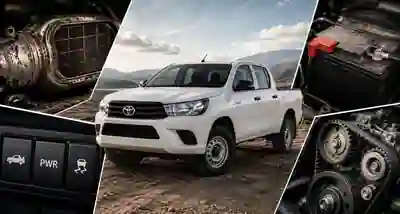 Toyota Hilux 2.4 diesel: a full DPF, which battery it uses and what PWR Mode and T-Belt mean