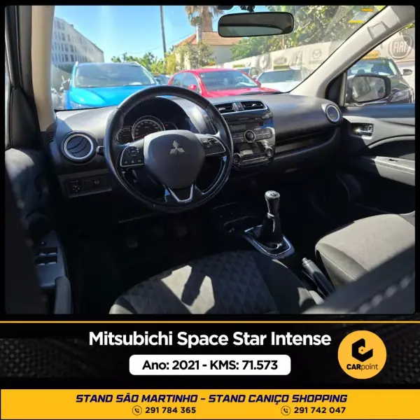 Mitsubishi Space Star 2021 - 12900 EUR, 71573 km - AUTO.MOTO.pt - 71573km - foto 7 de 10