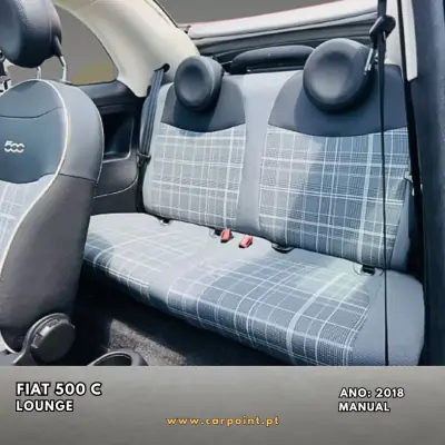 Fiat 500C 2018 - 12900 EUR, 113225 km - AUTO.MOTO.pt - 113225km - foto 8 de 10