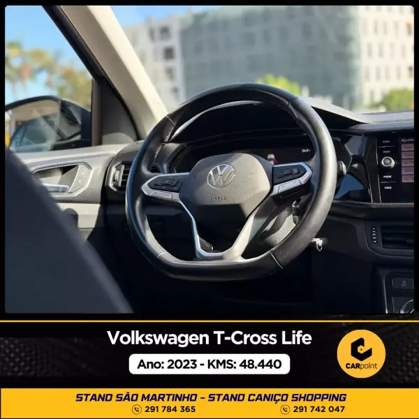 Volkswagen T-Cross 2023 - 21900 EUR, 48500 km - AUTO.MOTO.pt - 48500km - foto 6 de 10