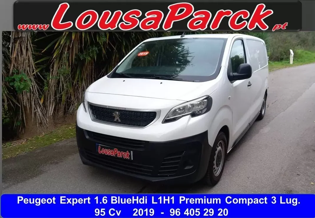 Peugeot Expert 1.6 BlueHDi L1H1 Premium Compact 2019 - 17500 EUR, 192616 km - AUTO.MOTO.pt - 192616km - foto 1 de 11