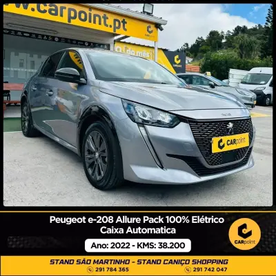 Peugeot e-208 2022 - 21900 EUR, 38200 km - AUTO.MOTO.pt - 38200km - foto 2 de 10
