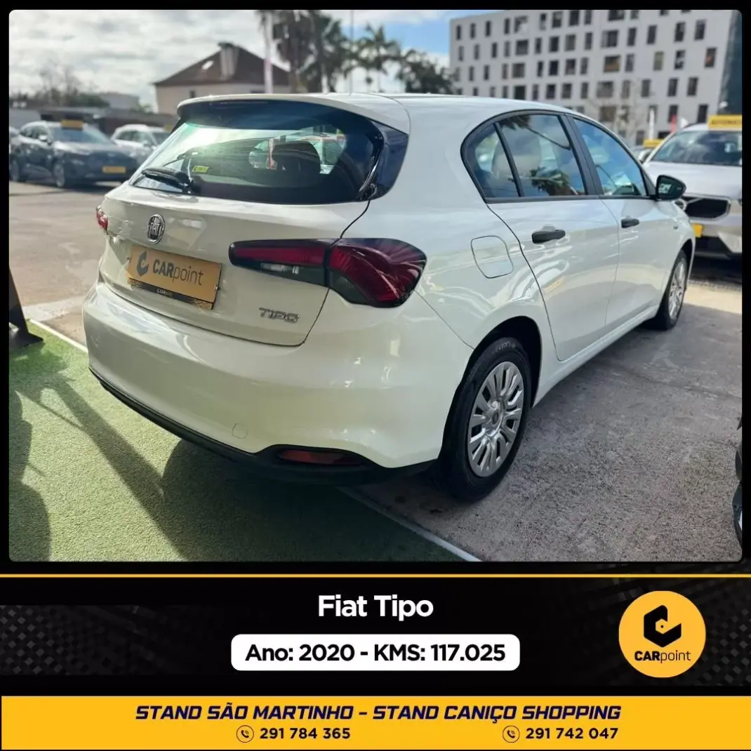 Fiat Tipo 2020 - 11900 EUR, 117050 km - AUTO.MOTO.pt - 117050km - foto 4 de 10