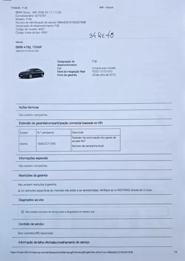 BMW 418 Gran Coupé 2015 - 16900 EUR, 272963 km - AUTO.MOTO.pt - 272963km - foto 55 de 64