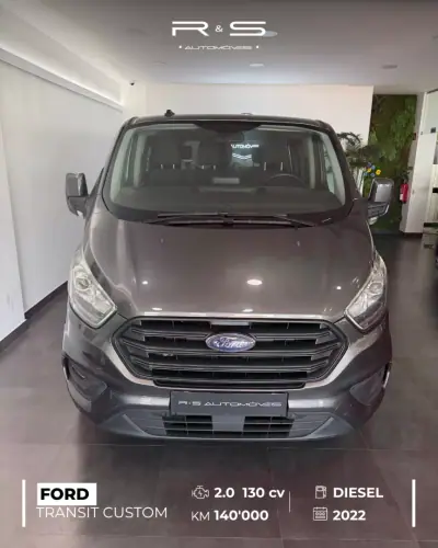 Ford Transit Custom 2022 - 34000 EUR, 140000 km - AUTO.MOTO.pt - 140000km - foto 2 de 16