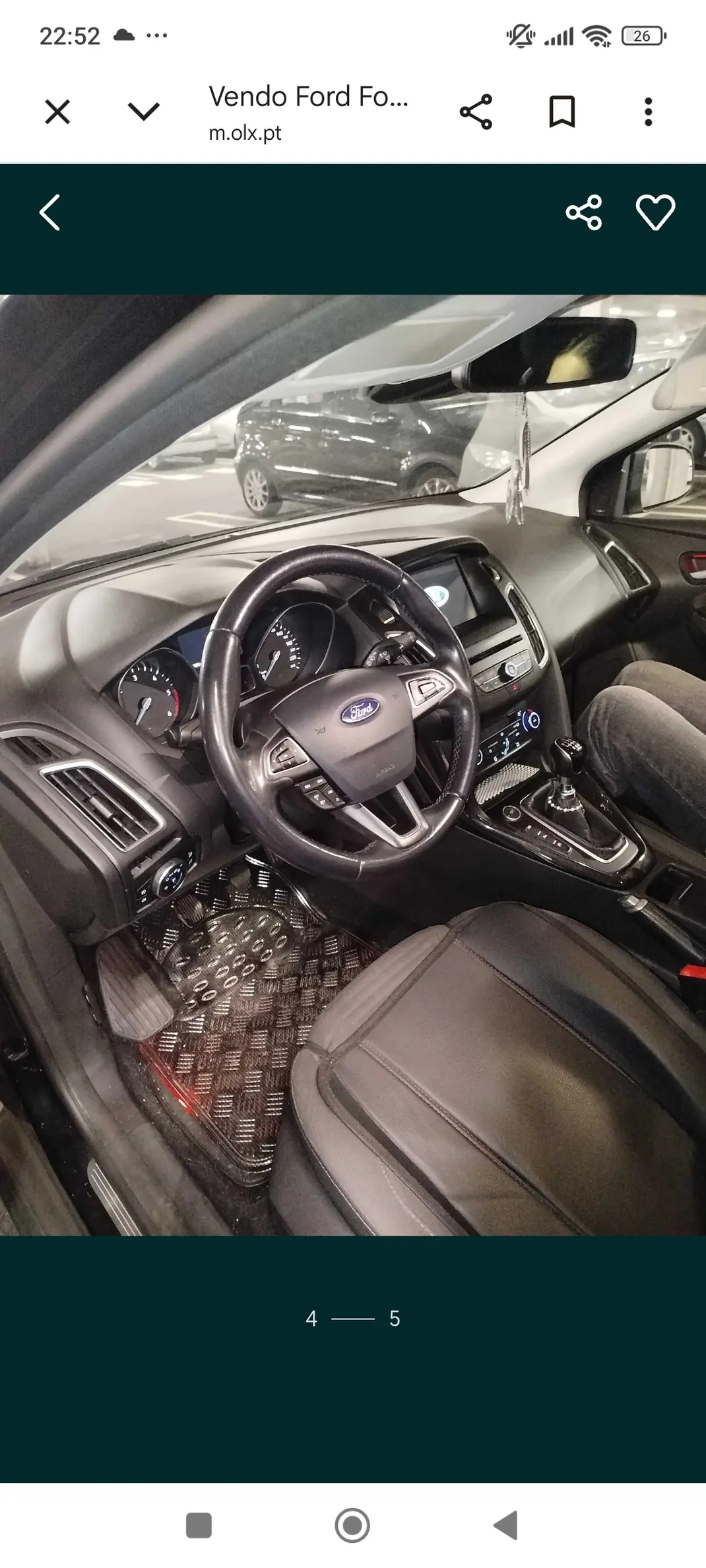 Ford Focus 2018 - 6000 EUR, 278000 km - AUTO.MOTO.pt - 278000km - foto 5 de 5