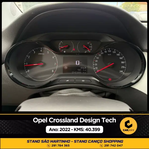 Opel Crossland 2022 - 16900 EUR, 40500 km - AUTO.MOTO.pt - 40500km - foto 10 de 10