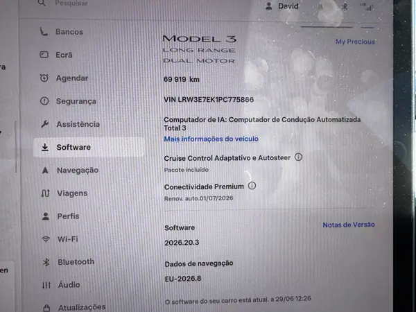 Tesla Model 3 2023 - 34990 EUR, 69960 km - AUTO.MOTO.pt - 69960km - foto 7 de 8