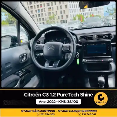 Citroën C3 2022 - 17900 EUR, 38100 km - AUTO.MOTO.pt - 38100km - foto 9 de 10