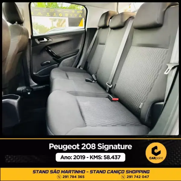 Peugeot 208 2019 - 13900 EUR, 58500 km - AUTO.MOTO.pt - 58500km - foto 8 de 10
